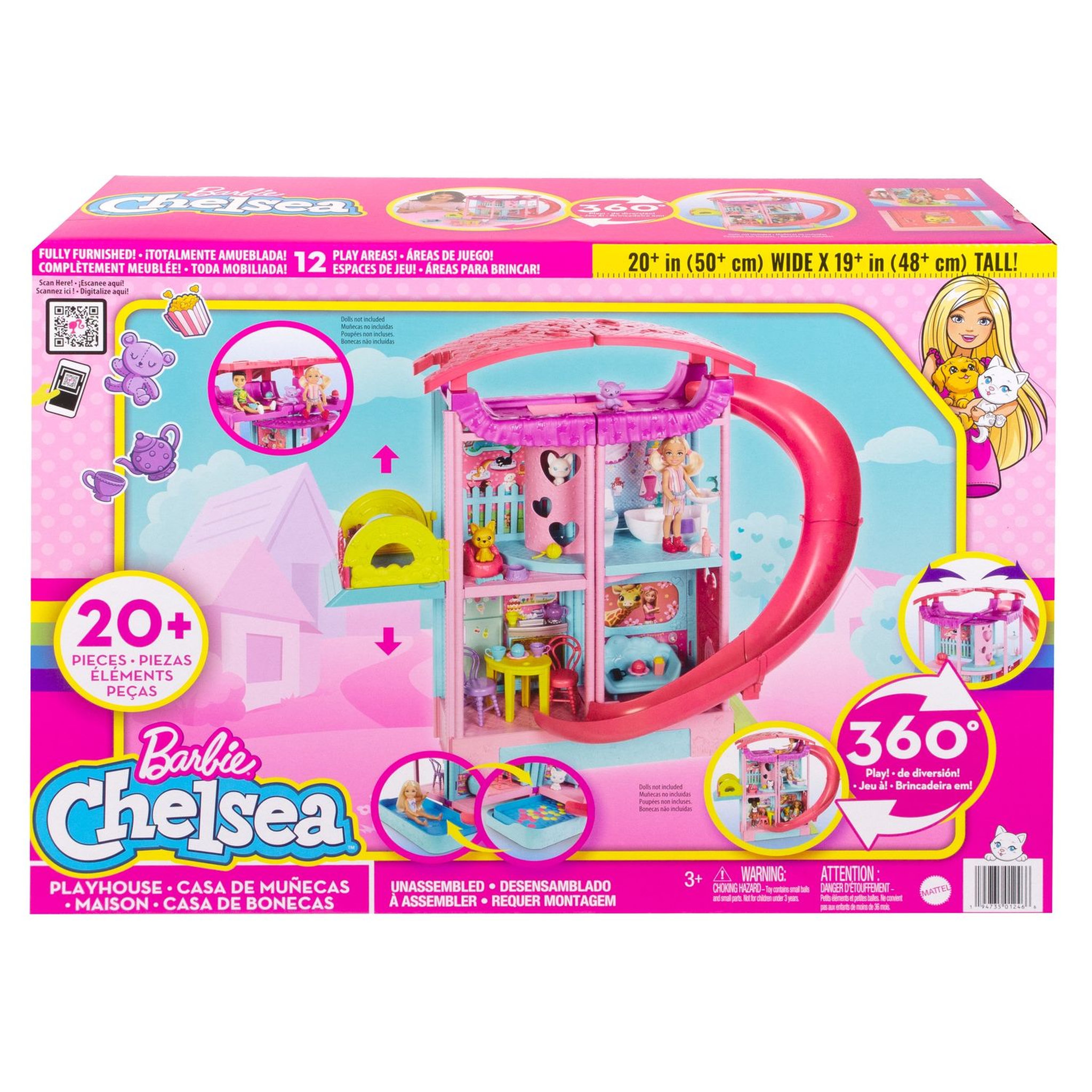 Voir la diapositive 1 : BARBIE La maison de Chelsea