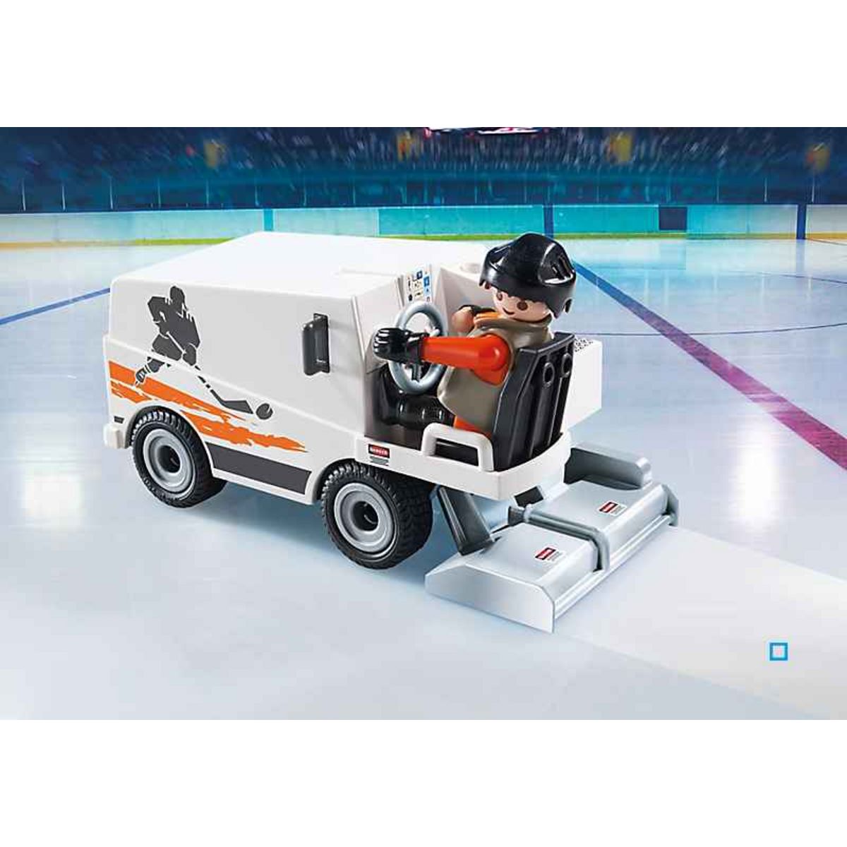 PLAYMOBIL 6193 Agent d'entretien et surfaceuse