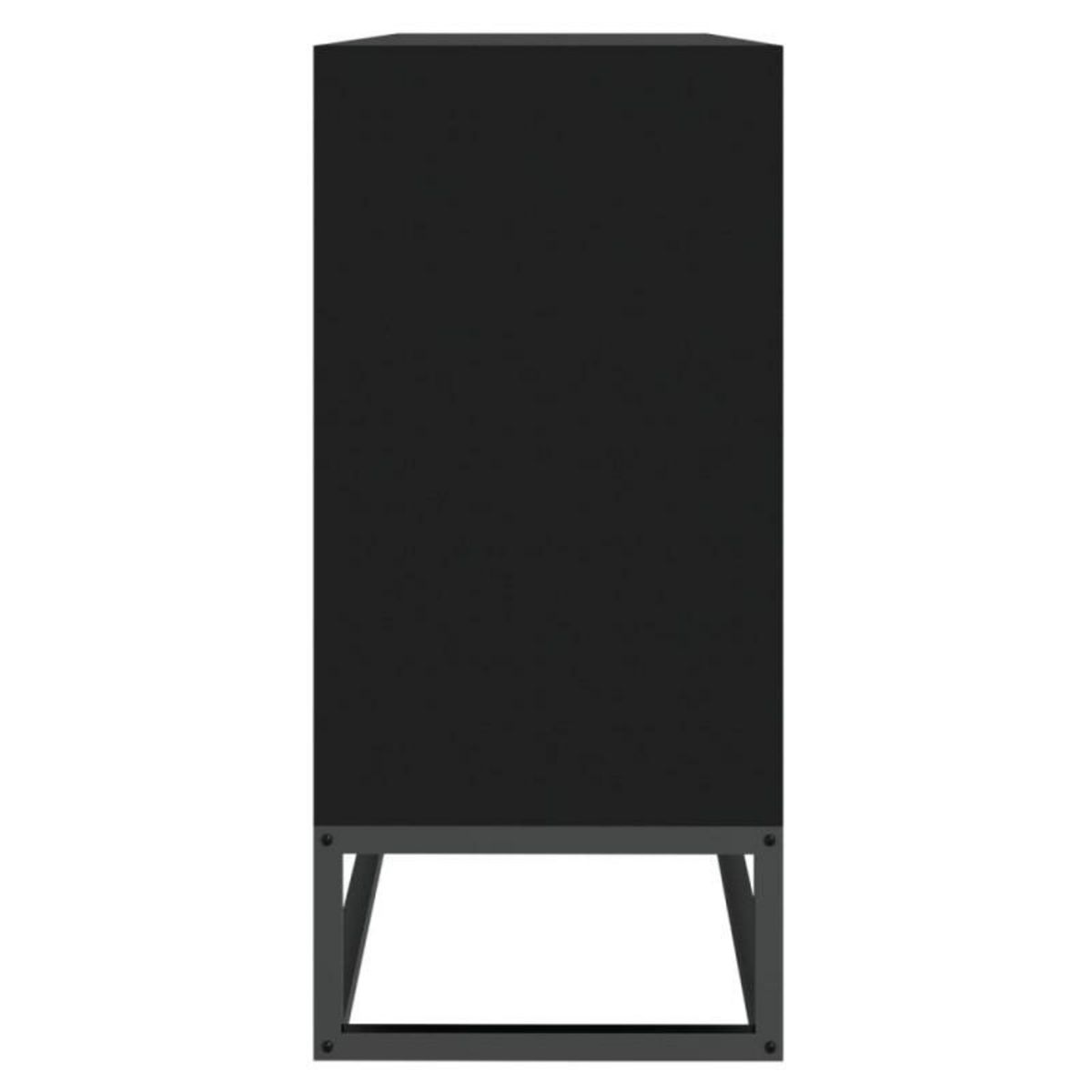 VIDAXL Buffet noir 105x30x65 cm bois d ingénierie