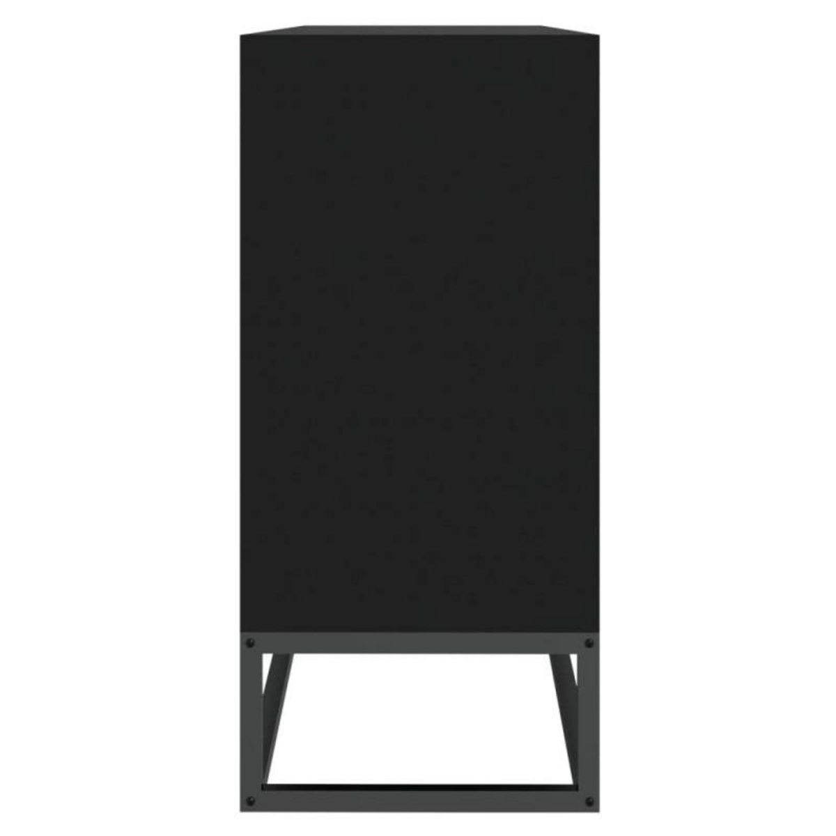 VIDAXL Buffet noir 105x30x65 cm bois d ingénierie