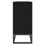 Voir la diapositive 5 : VIDAXL Buffet noir 105x30x65 cm bois d ingénierie
