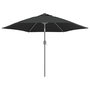Voir la diapositive 4 : VIDAXL Tissu de remplacement pour parasol d'exterieur Anthracite 300cm