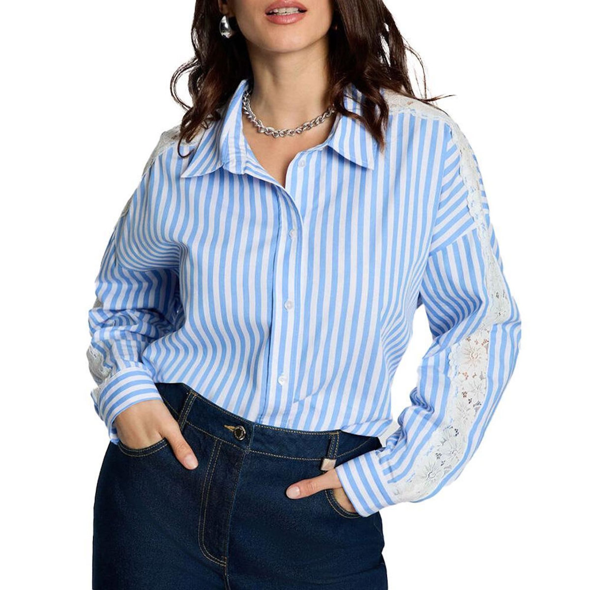 MORGAN Chemise  à Rayures Femme Morgan CARAY