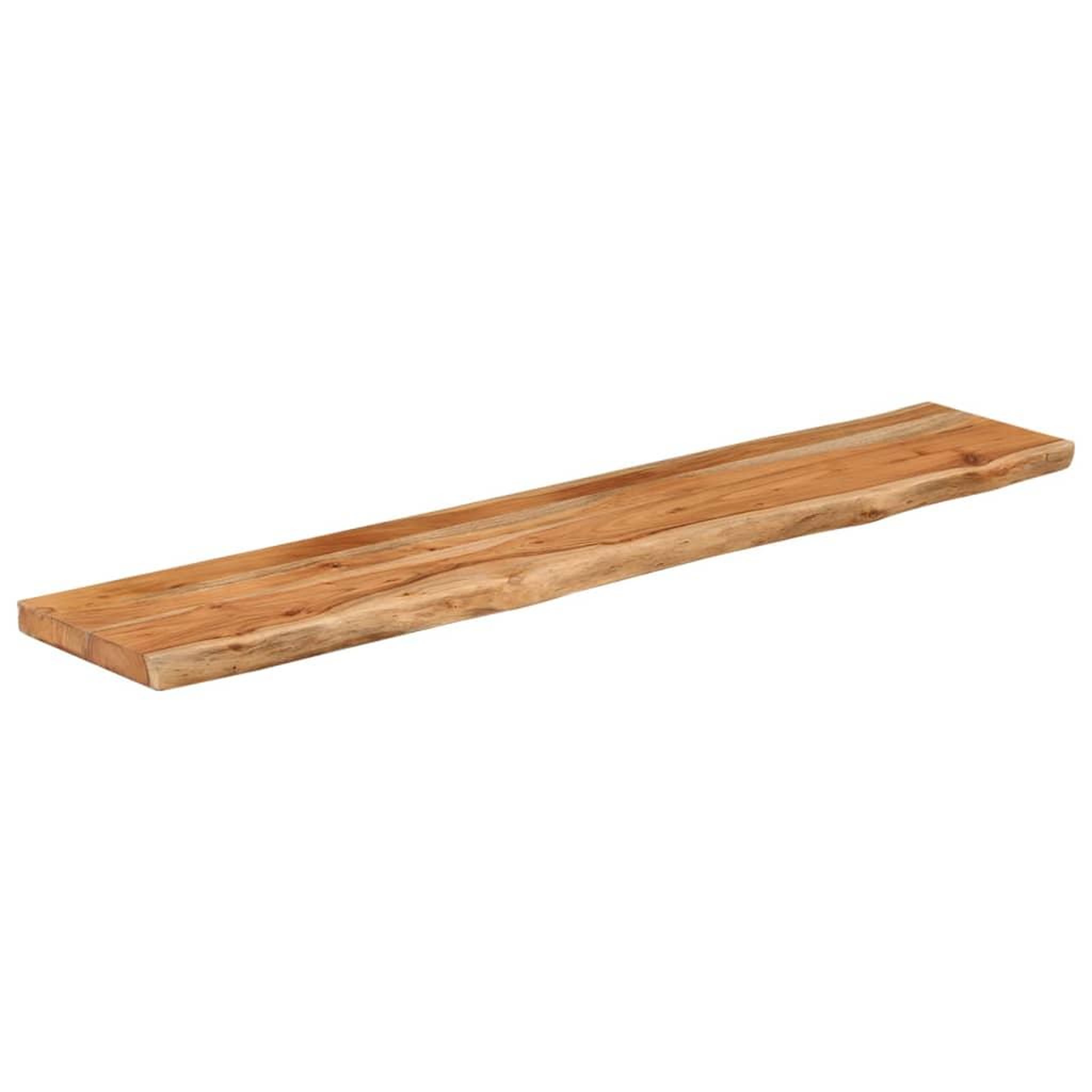 Voir la diapositive 3 : VIDAXL Dessus de table 140x30x2,5 cm rectangulaire bois massif acacia