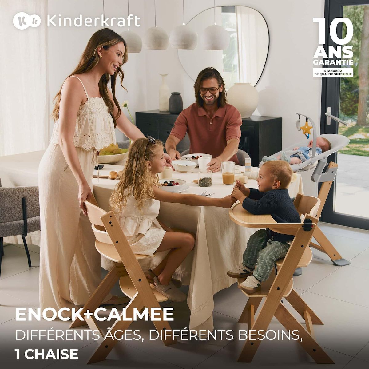 KINDERKRAFT Enock calmee pratique et confortable