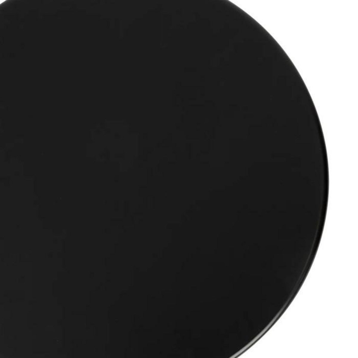 ATMOSPHERA Table d'Appoint Design  Chamlo  46cm Noir