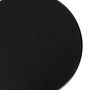 Voir la diapositive 3 : ATMOSPHERA Table d'Appoint Design  Chamlo  46cm Noir