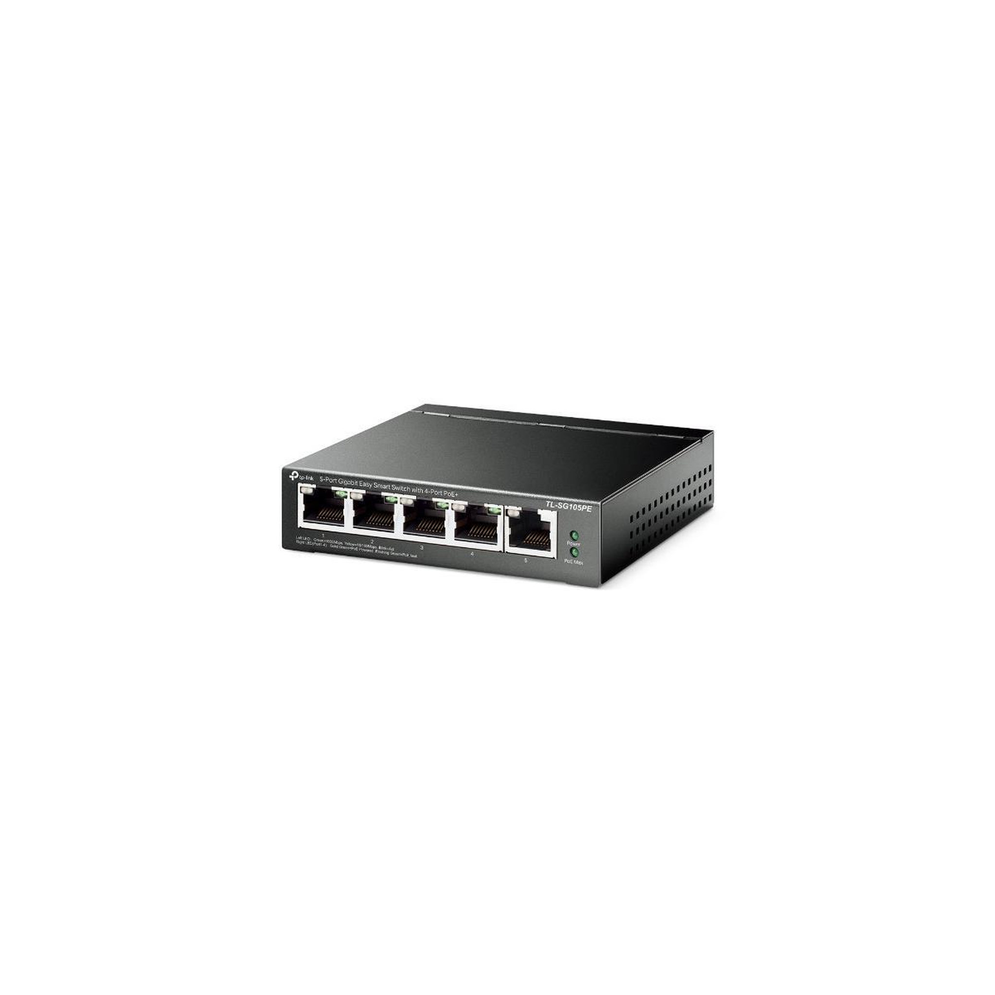 Voir la diapositive 3 : TP-LINK TP-LINK TPLINK Switch TL-SG105PE TLSG105PE (TL-SG105PE) (TLSG105PE)