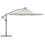 Voir la diapositive 4 : VIDAXL Parasol de jardin en porte-a-feux et lumieres LED mat en metal