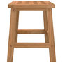 Voir la diapositive 4 : VIDAXL Tabouret 29x22,5x25,5 cm Bois massif de noyer