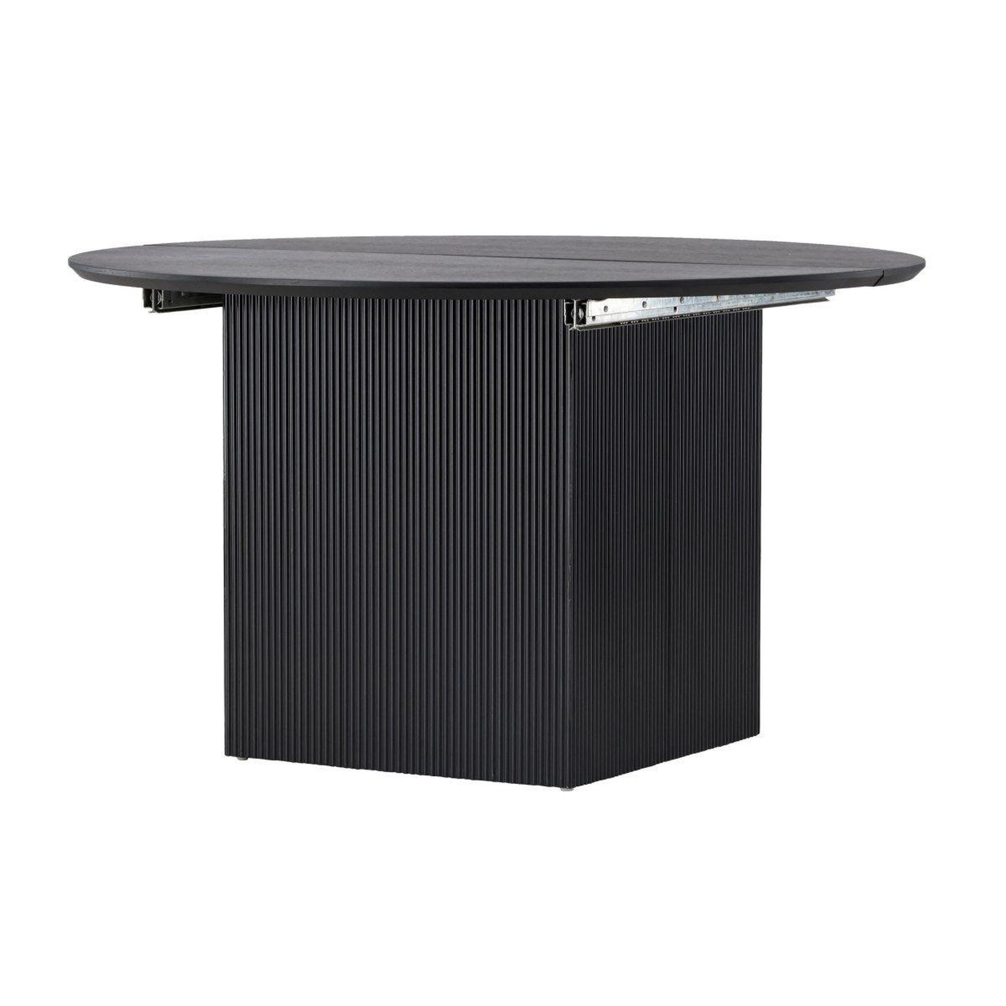 Paris Prix Table à manger extensible  mathilda  130-180cm noir