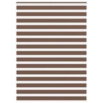 VIDAXL Store zebre marron 155x200cm largeur du tissu 150,9cm polyester