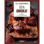 100% CHOCOLAT. 60 RECETTES POUR VOUS FAIRE CRAQUER, Marmiton