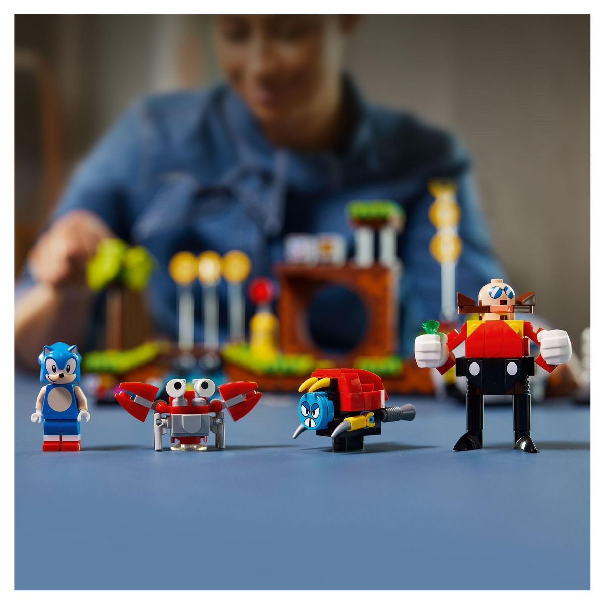 LEGO Ideas 21331 - Sonic the Hedgehog &ndash; Green Hill Zone, Jeu