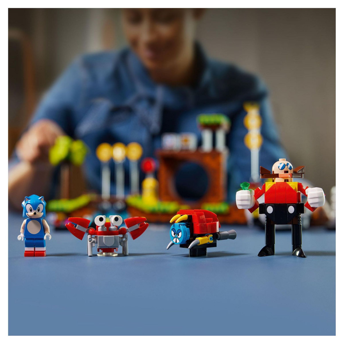 LEGO Ideas 21331 - Sonic the Hedgehog &ndash; Green Hill Zone, Jeu