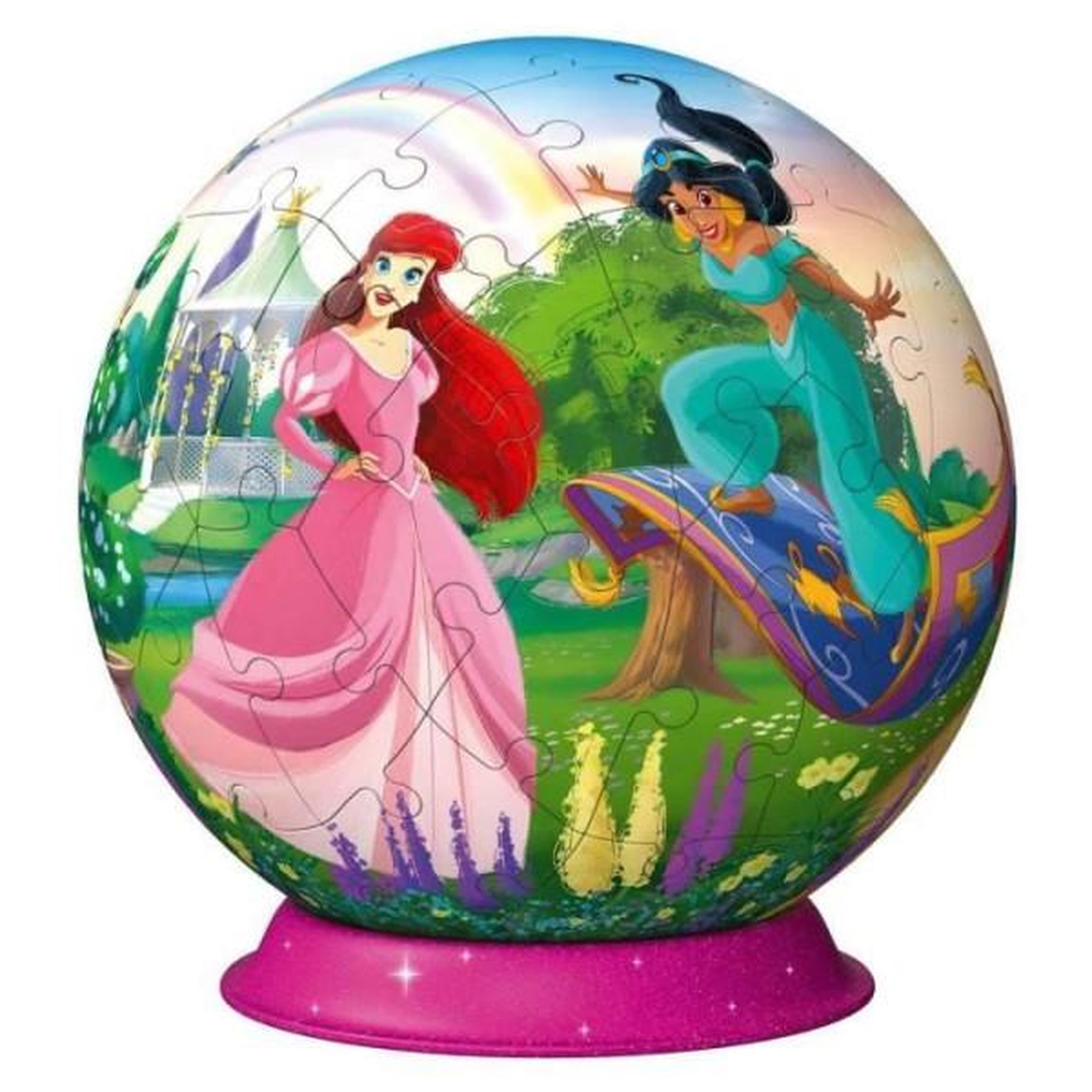 Voir la diapositive 1 : RAVENSBURGER Puzzle 3d ball disney princesses - des 6 ans - ravensburger - 11579