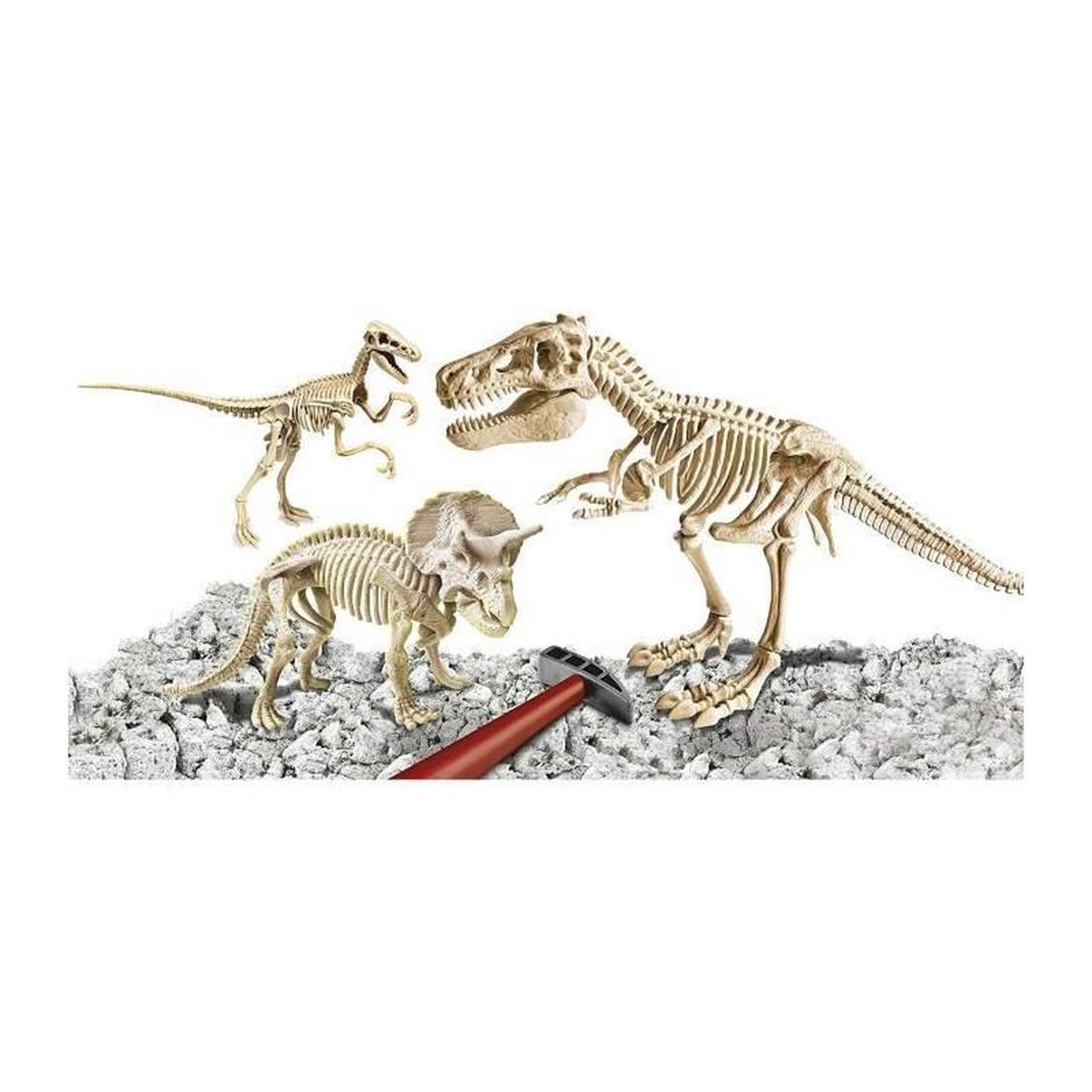 Voir la diapositive 2 : CLEMENTONI CLEMENTONI Archeo Ludic - Dinosaures legendaires - Science + Jeu