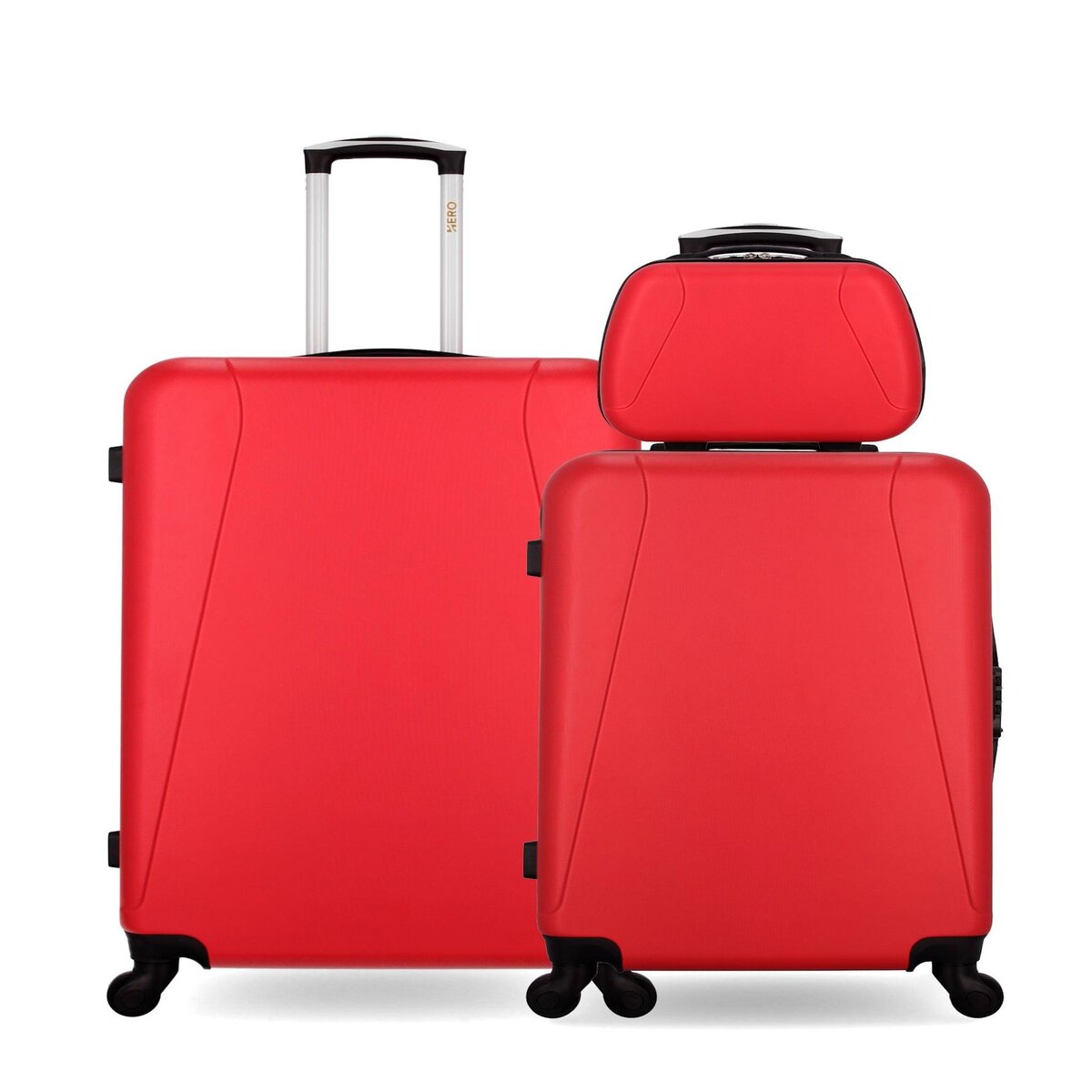 HERO HERO - Lot de 3 - Valise grand format, valise weekend et vanity LANZAROTE