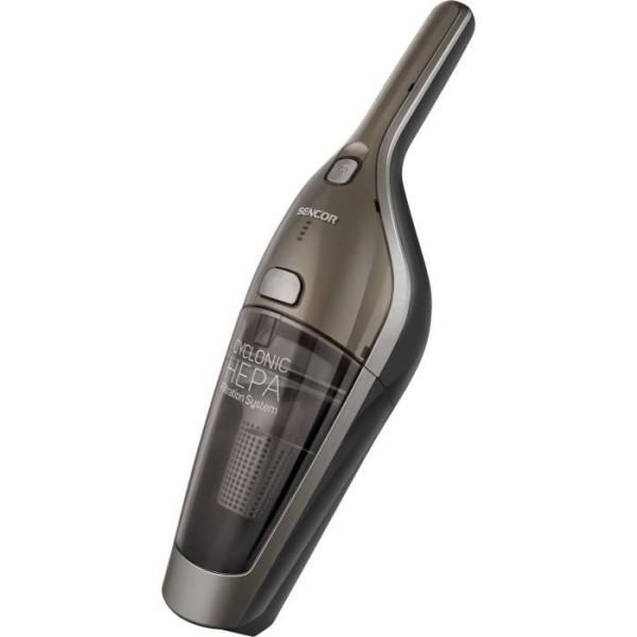 Voir la diapositive 5 : MARKET24 Aspirateur Balai  sans fil 2-en-1 - SENCOR - SVC 8621TI - 110 W - 50 min - 0,5 L - Batterie Li-Ion 21,6 V - Titane