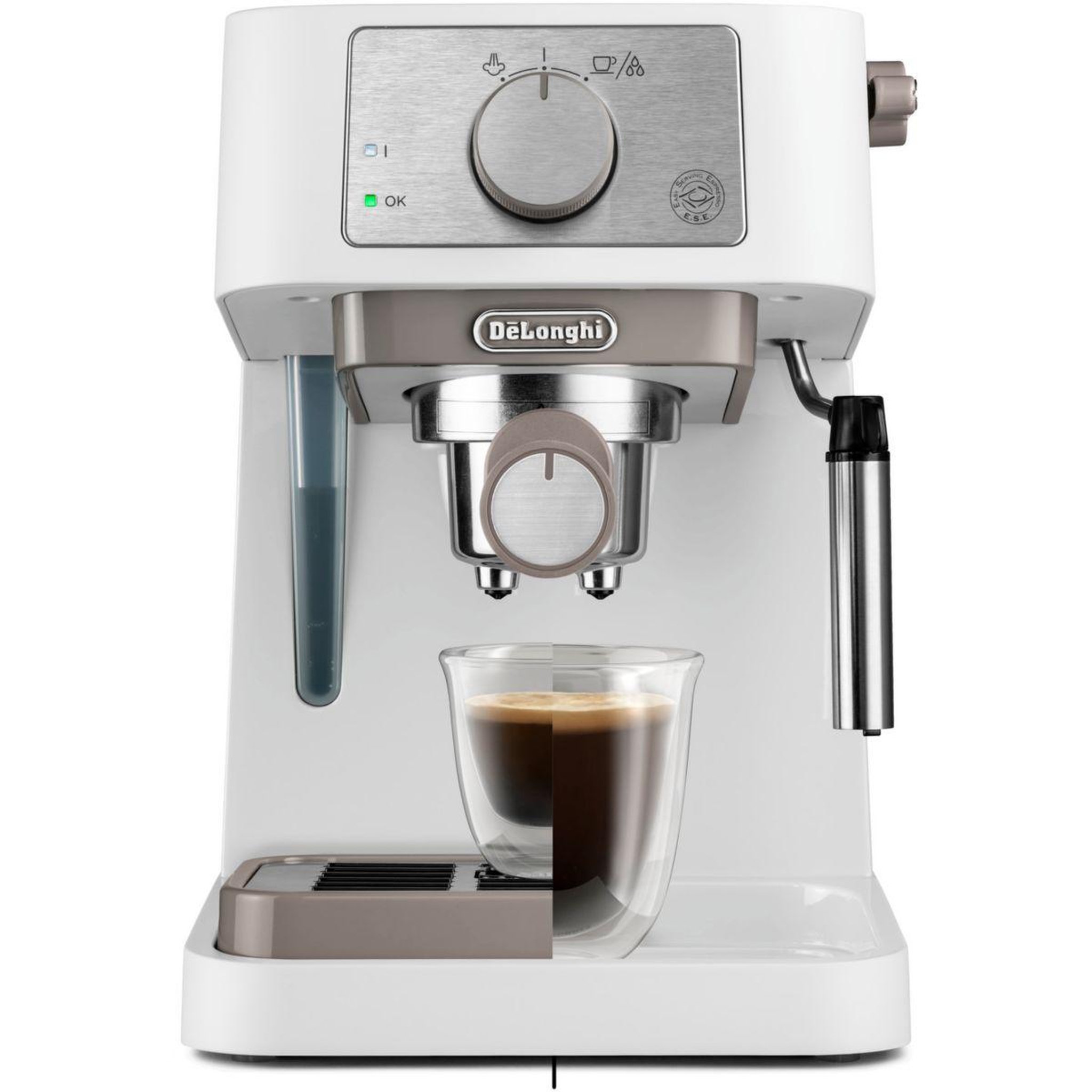 Voir la diapositive 2 : DELONGHI Machine à expresso EC260.WH Stilosa