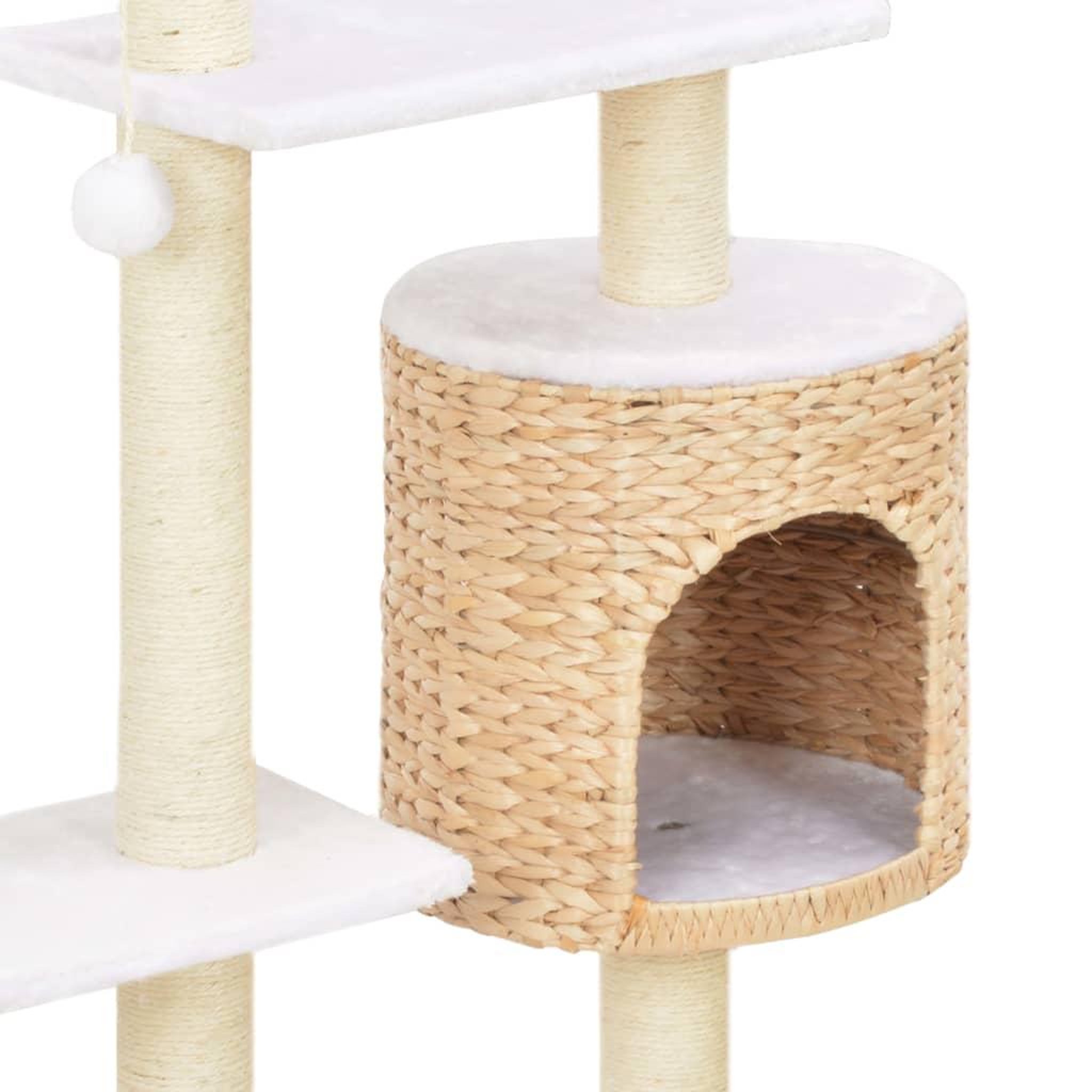 Voir la diapositive 5 : VIDAXL Arbre a chat avec griffoirs en sisal herbiers marins