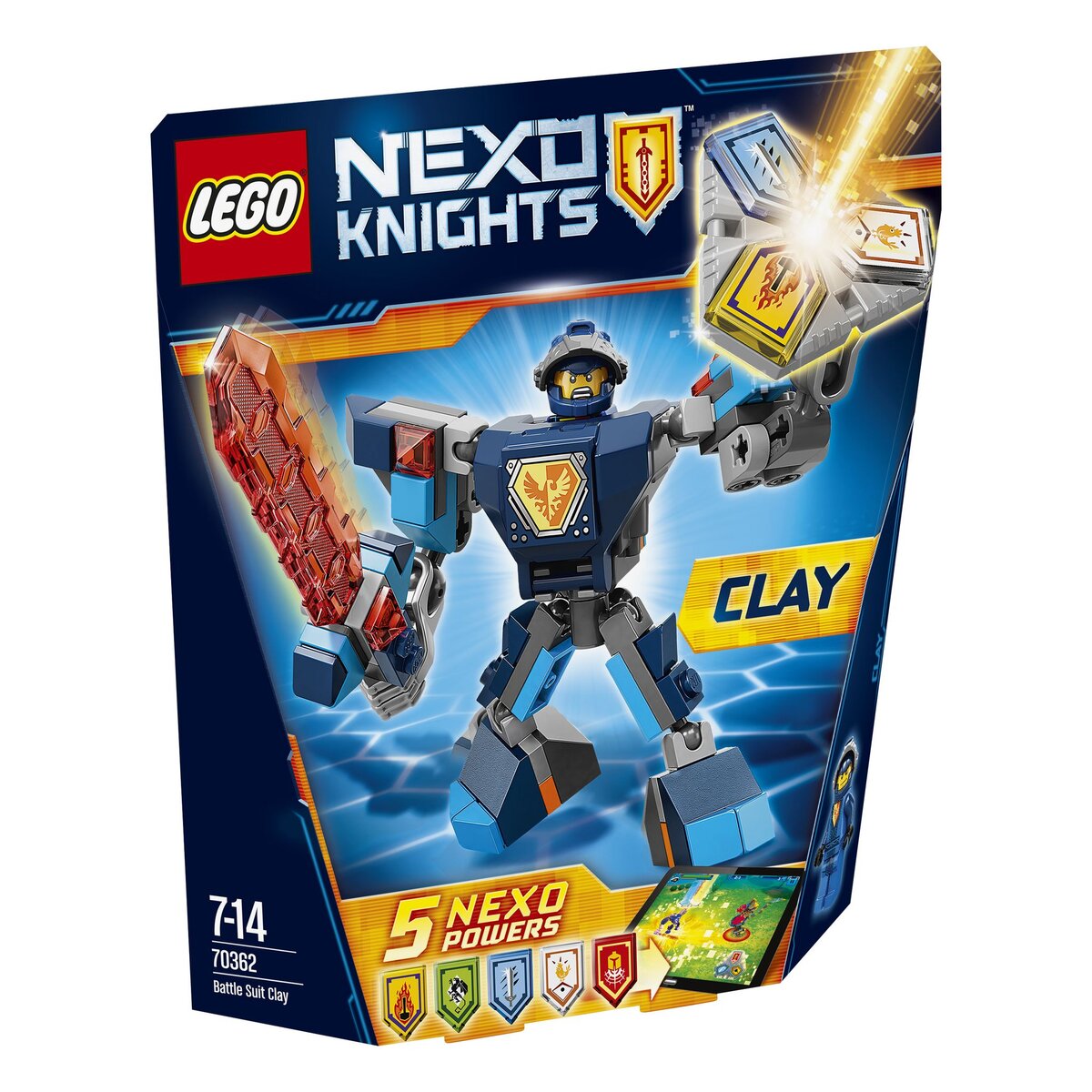 LEGO Nexo Knights 70362 - La super armure de Clay