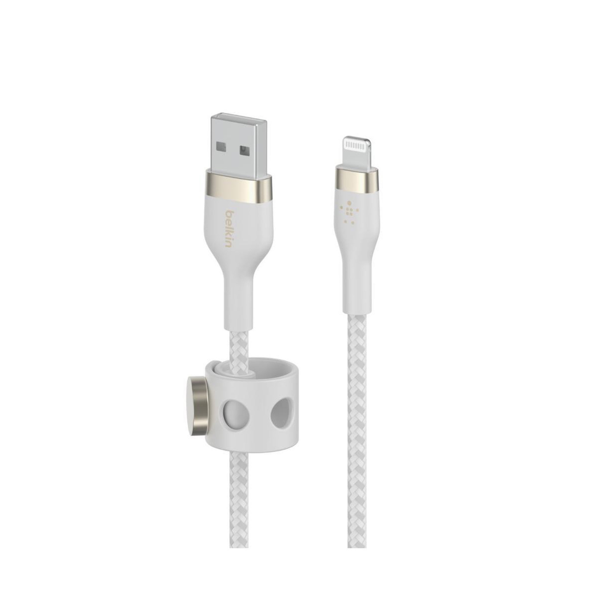 Voir la diapositive 3 : Belkin Belkin CAA010BT1MWH câble Lightning 1 m Blanc