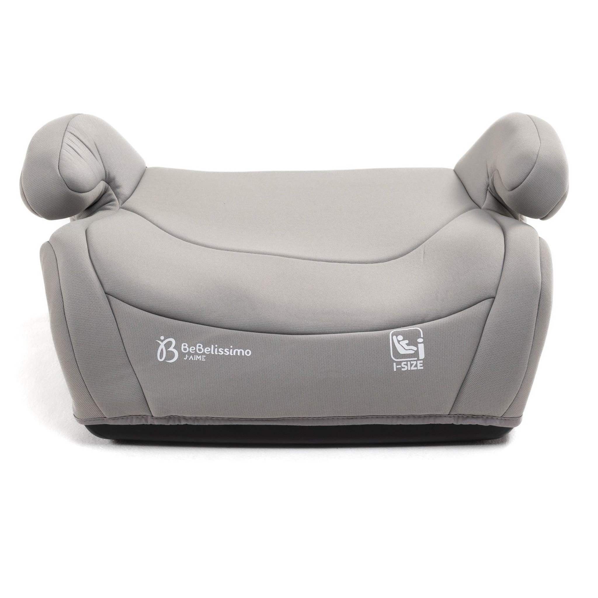 Voir la diapositive 4 : BEBELISSIMO Siège auto Isofix - rehausseur I-size  - 100 -150cm - i- Giro - gris claire