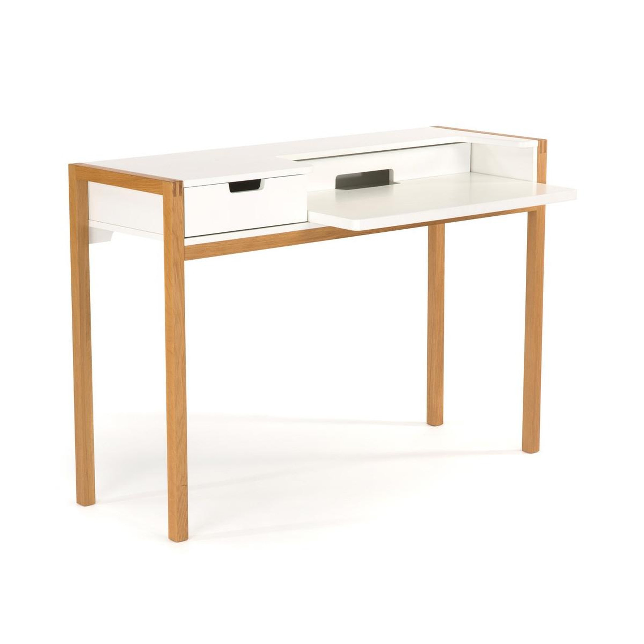 Paris Prix Bureau design en bois  farringdon  122cm naturel