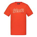 Schott T Shirt  Garçon Schott VINTAGE. Coloris disponibles : Orange