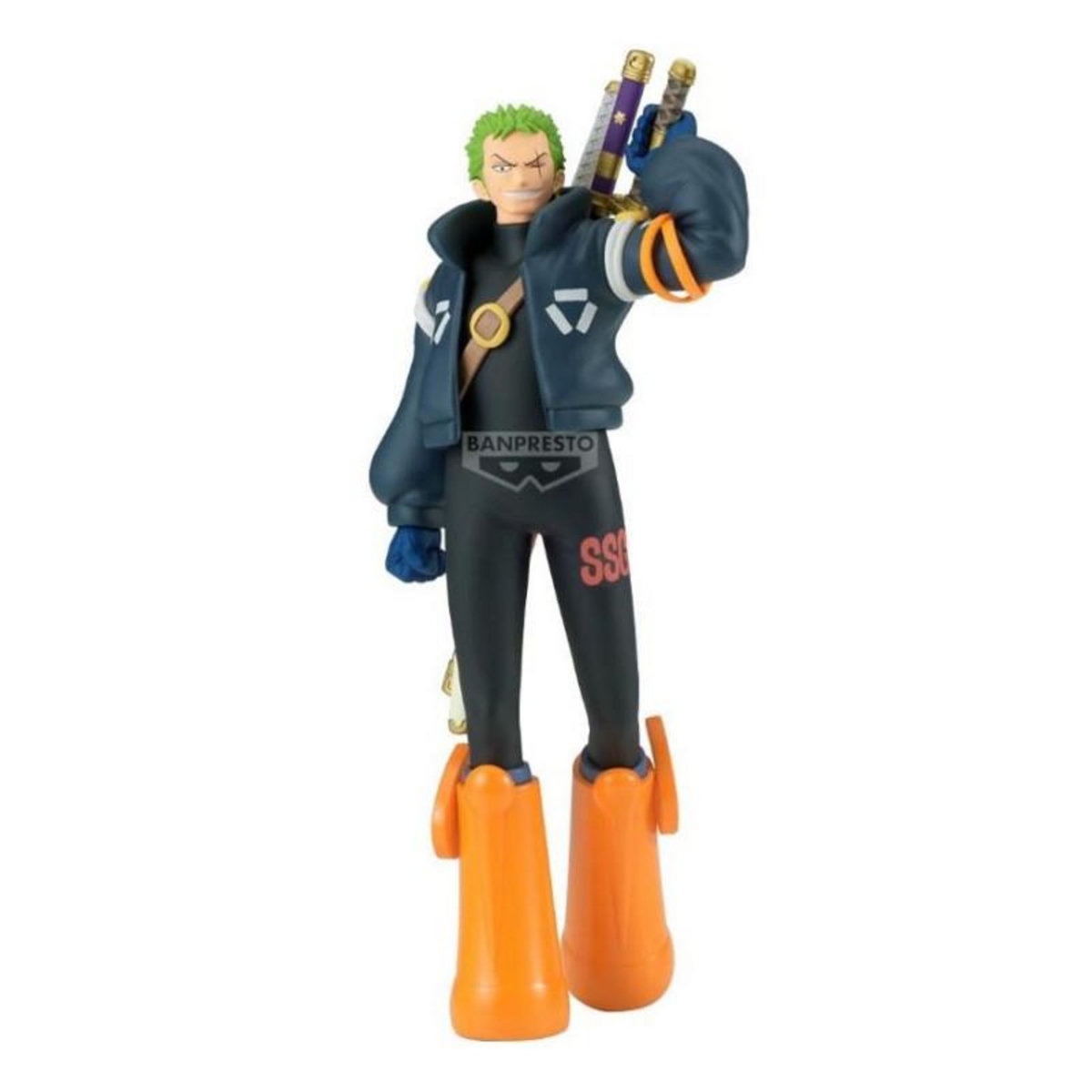 BANPRESTO Figurine Banpresto One piece The Shukko Roronoa Zoro versus Egghead