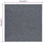 Voir la diapositive 6 : VIDAXL Tapis 100x100 cm gris
