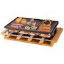 Voir la diapositive 4 : LITTLE BALANCE Appareil à raclette 8 personnes 1200w bois - 8501