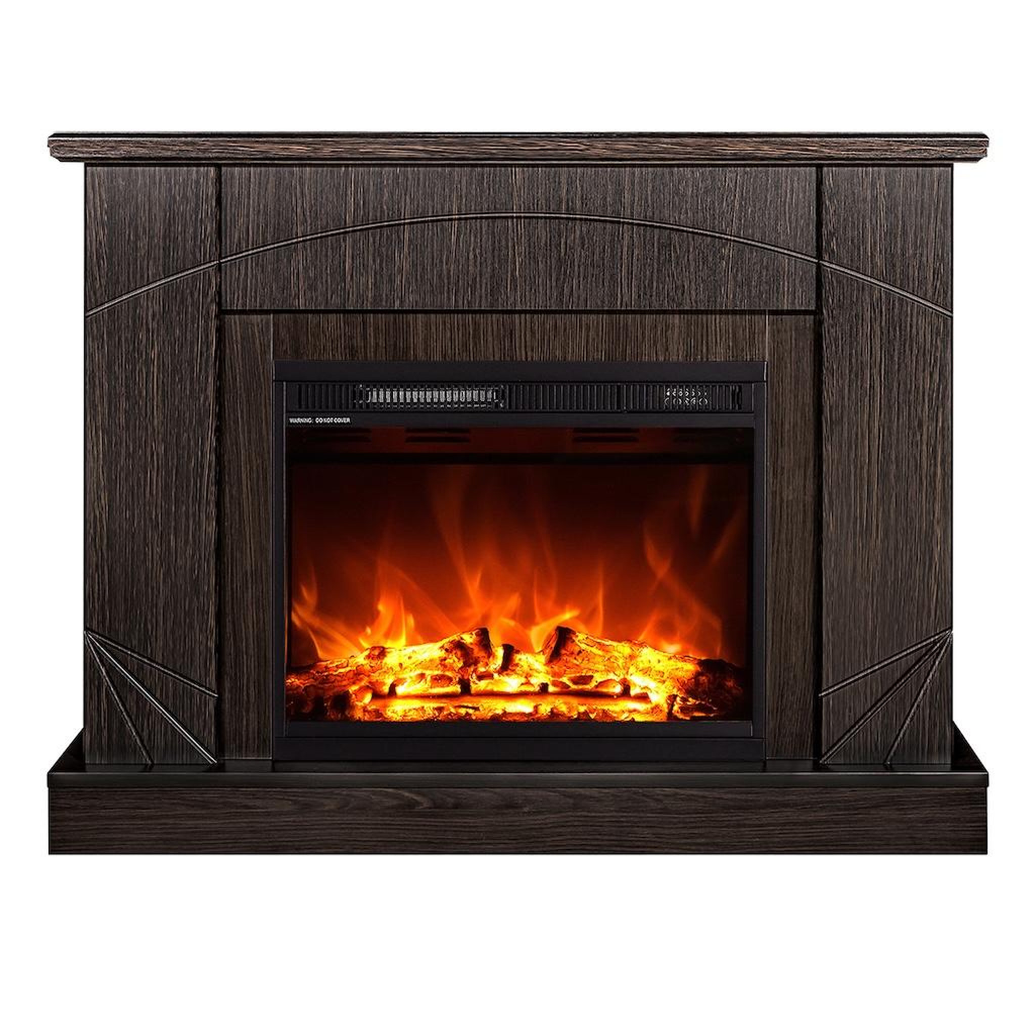 ARTFLAME Cheminée électrique - madeira & lorance color - 1500w - flamme 3 couleurs - wenge