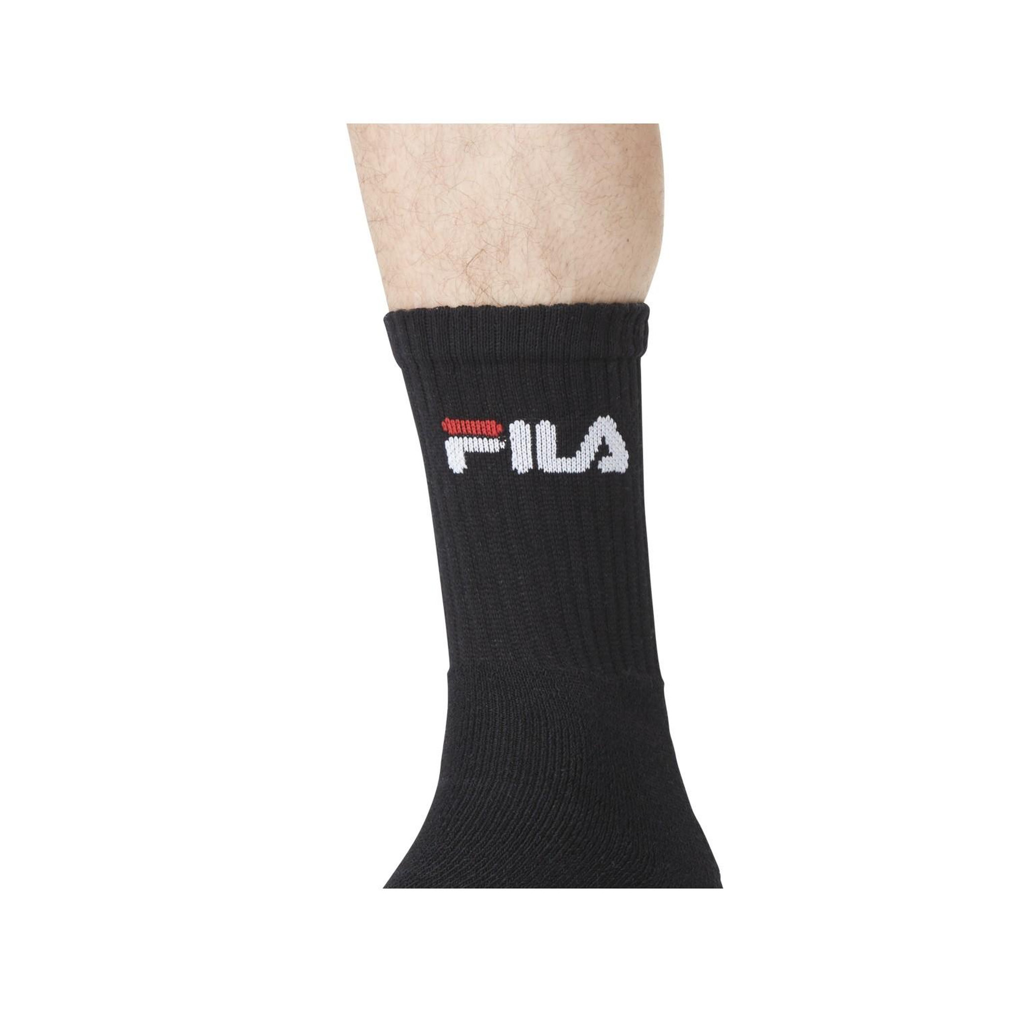 Voir la diapositive 6 : FILA Lot de 12 paires de chaussettes tennis homme