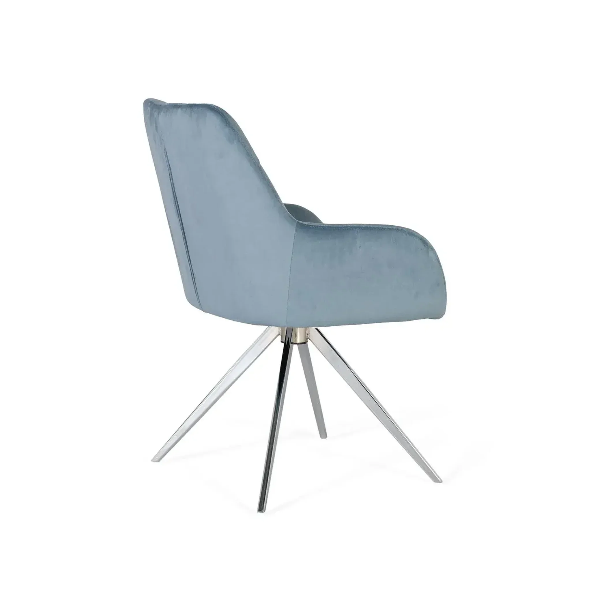 Voir la diapositive 4 : GINER Y COLOMER SL Fauteuil en velours 55 cm style contemporain