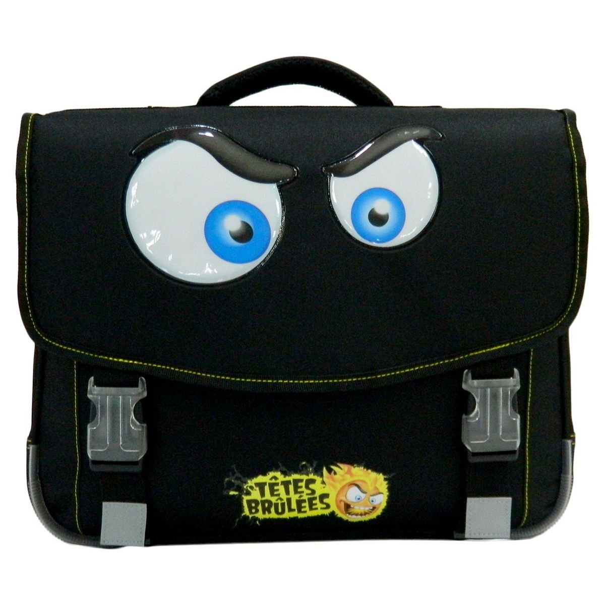 Têtes brûlées Cartable 38 cm noir TETES BRULEES