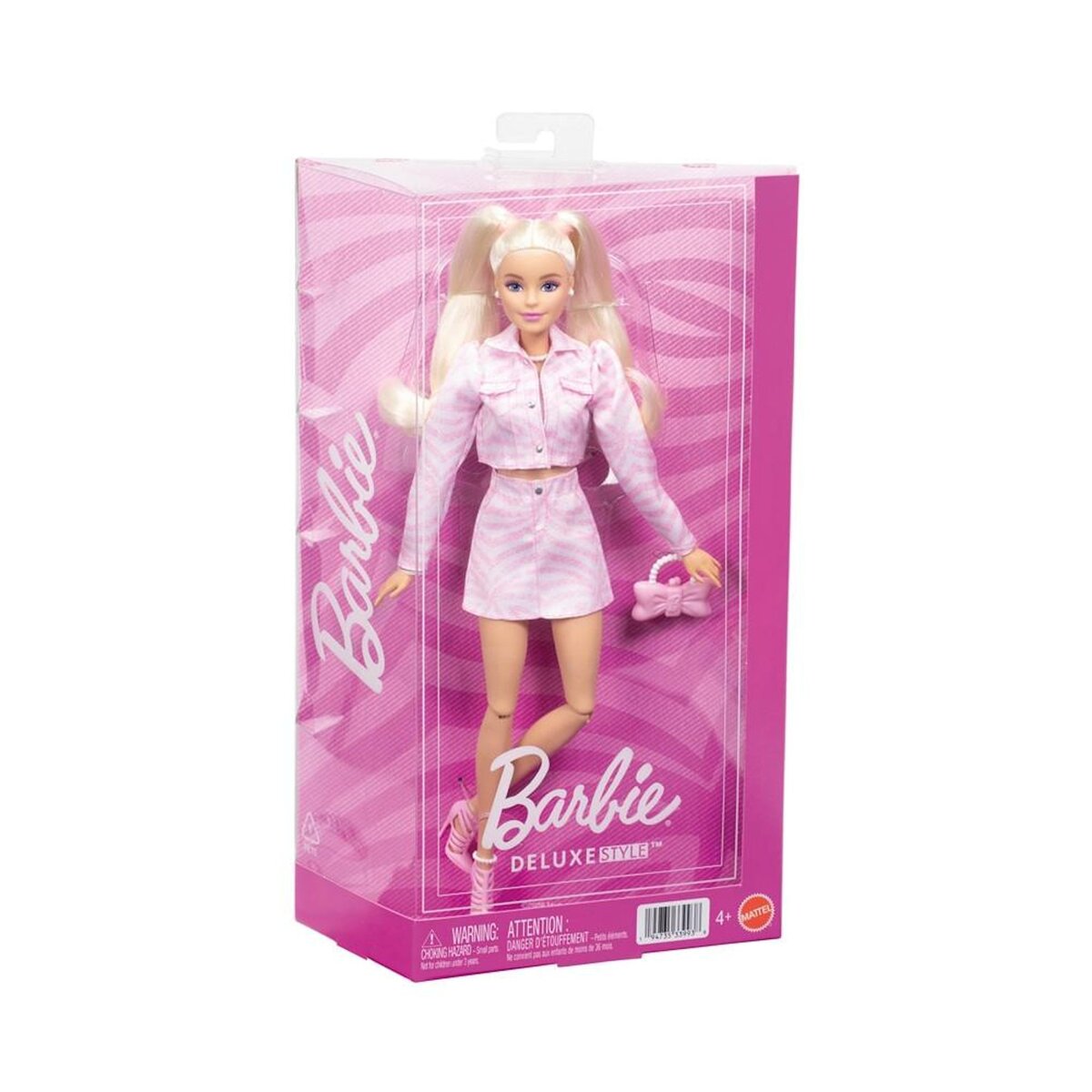 MATTEL Poupée Style Rose Zèbre Barbie Mattel MALJJN69