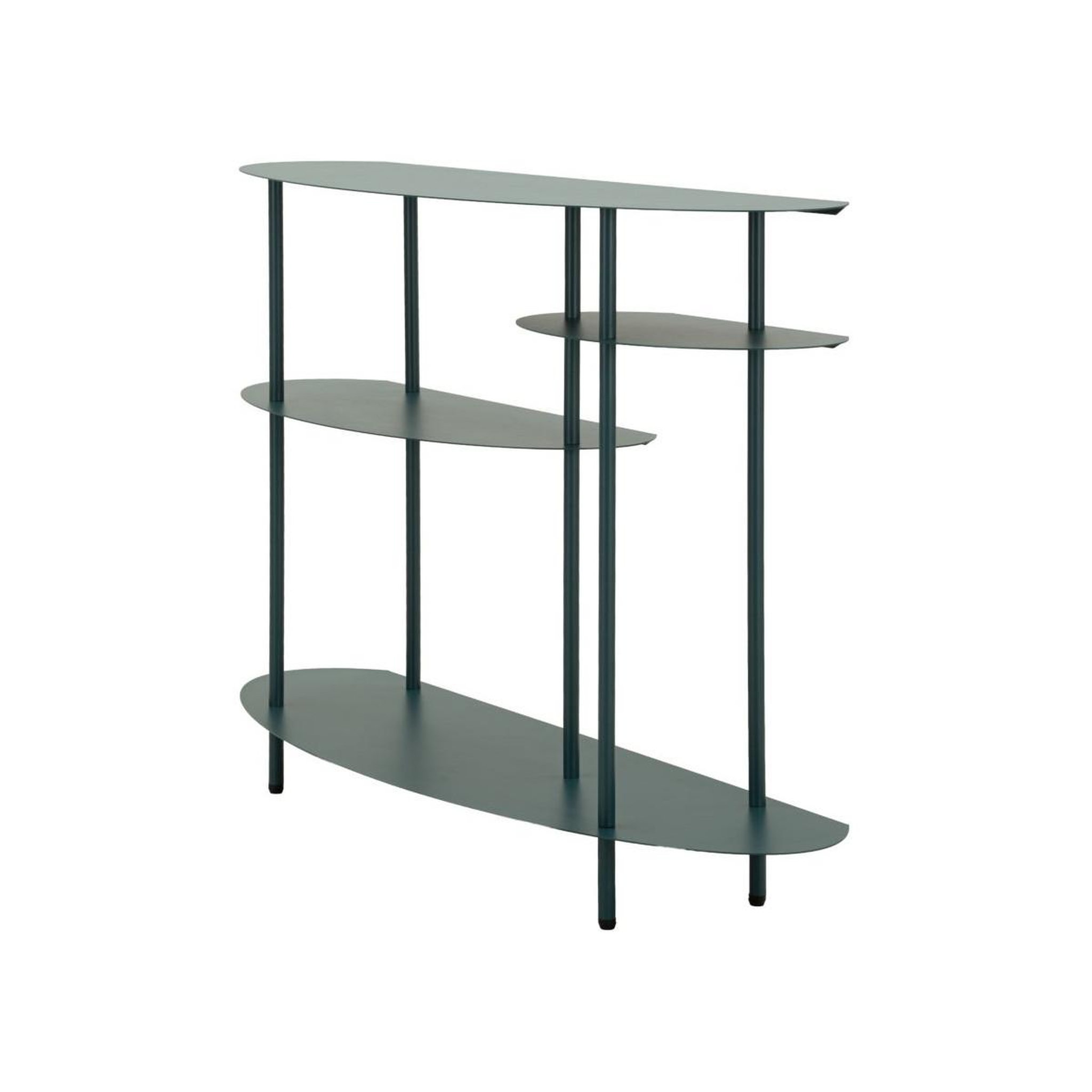 Voir la diapositive 3 : Paris Prix Console design 4 niveaux  saturn  118cm bleu