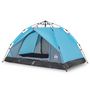 Voir la diapositive 2 : VIDAXL Tente de camping a dome 3 personnes bleu liberation rapide