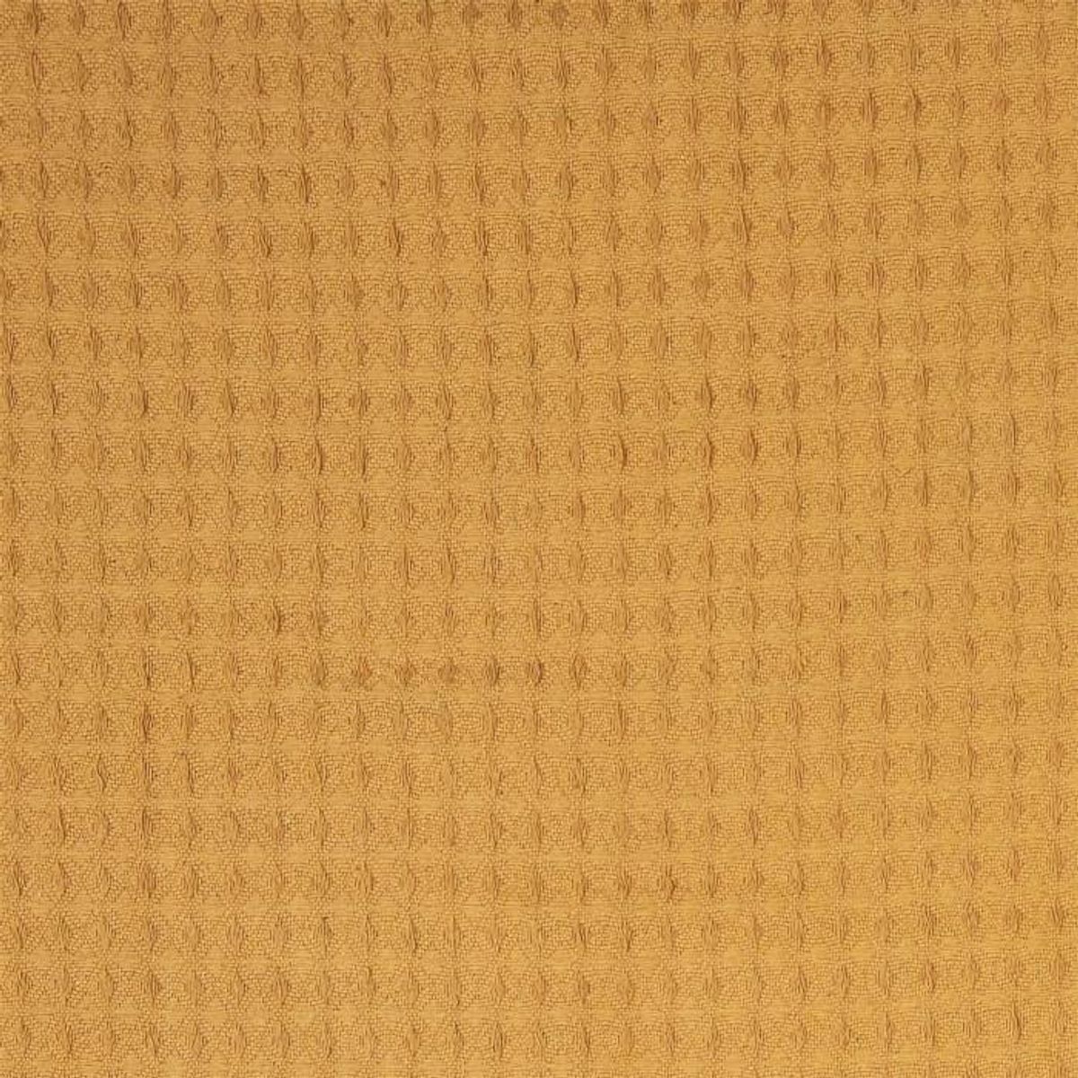 Paris Prix Jeté de Canapé  Gaufré  130x160cm Jaune Ocre