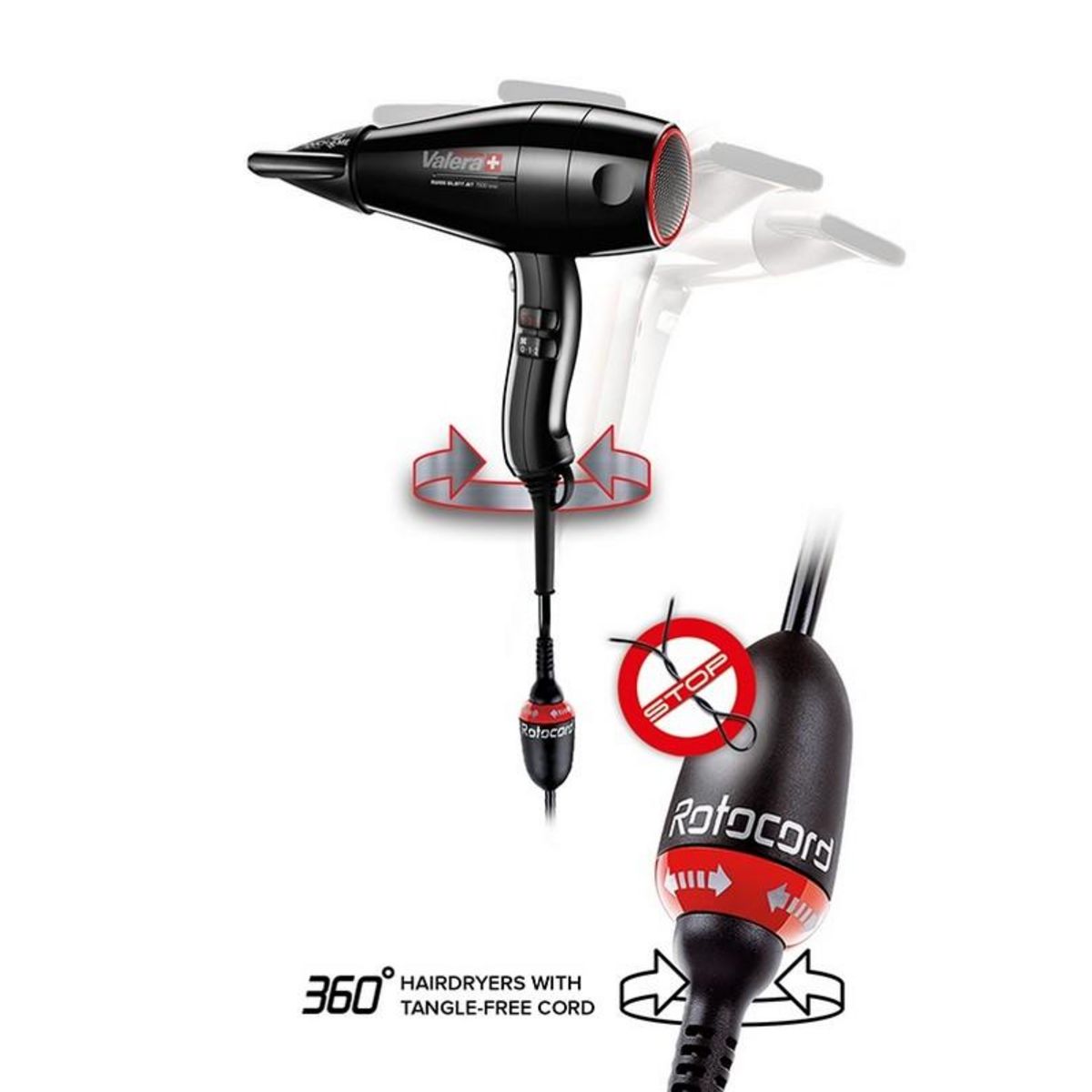 VALERA Sèche-cheveux 2000w ionic noir - sxj7500drc