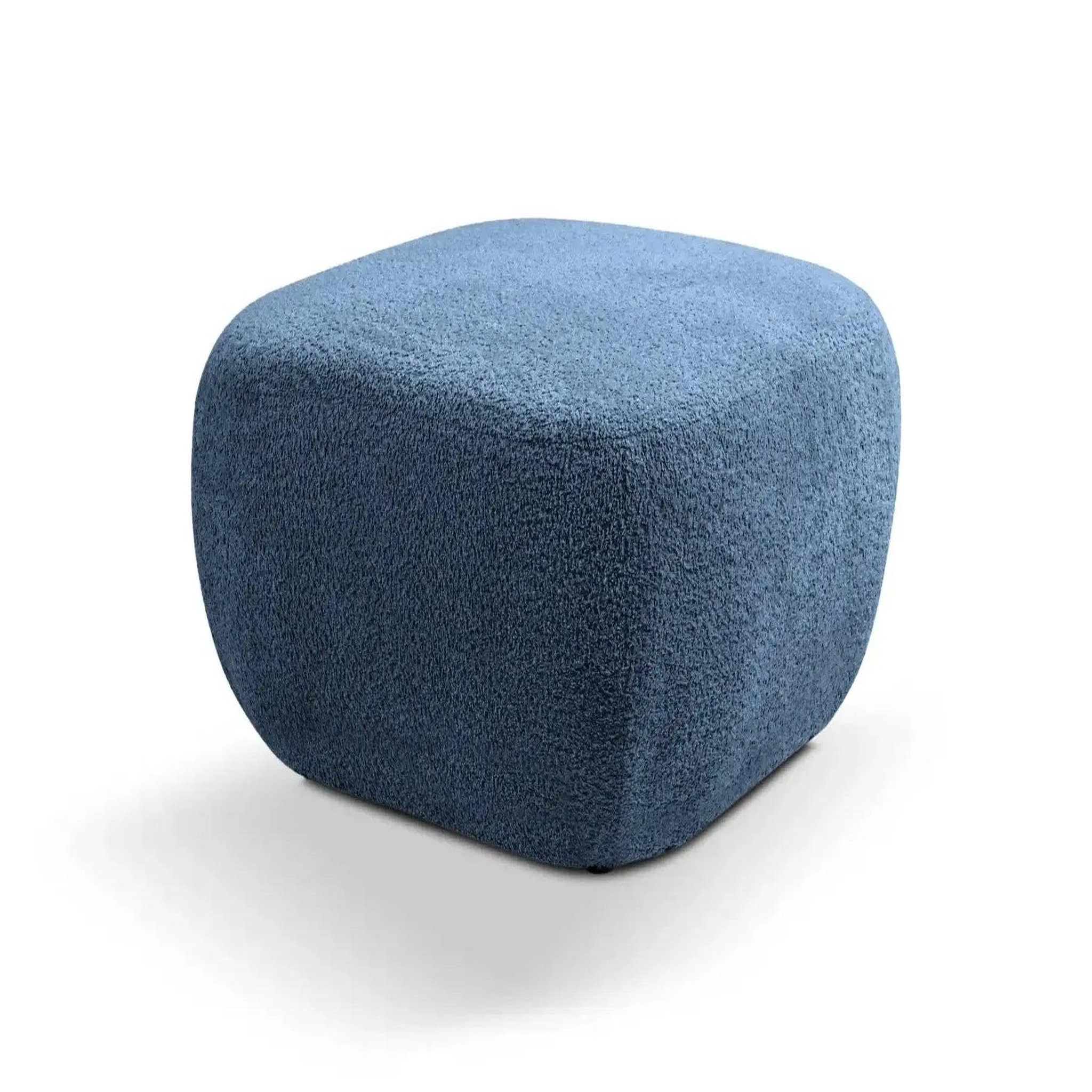 Voir la diapositive 6 : CASANOVA PARIS Santiago - pouf tissu bouclette