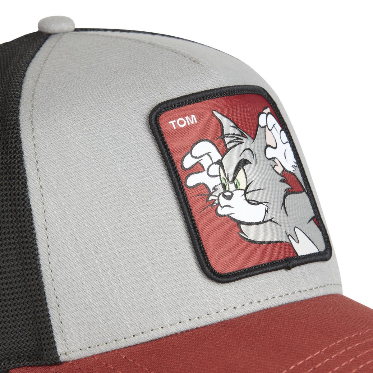 CAPSLAB Casquette homme trucker Tom and Jerry Tom Capslab