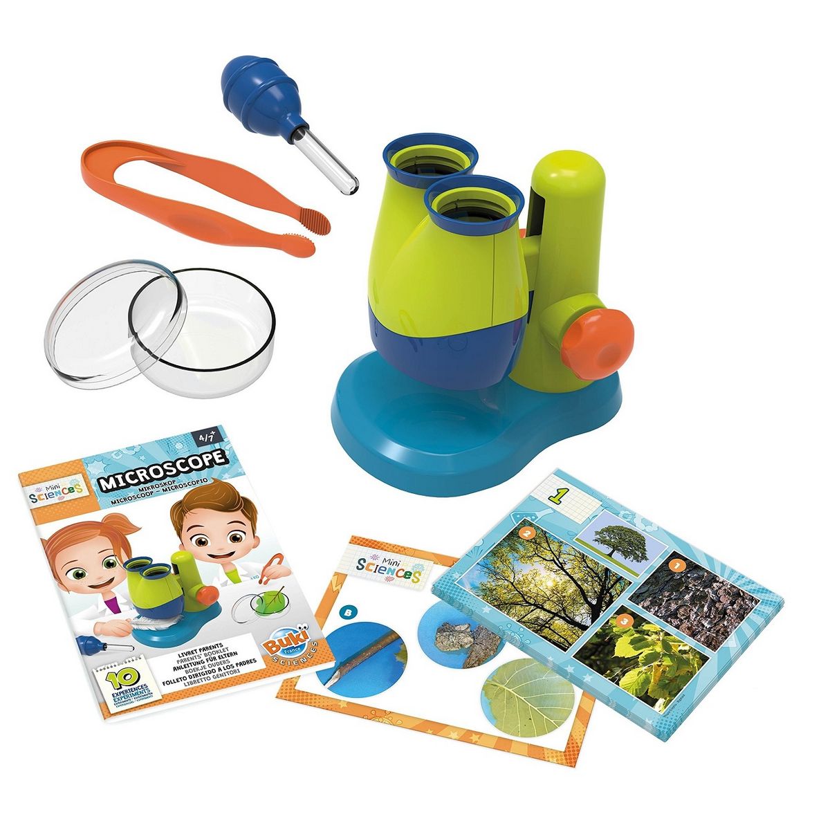 BUKI Microscope binoculaire mini sciences
