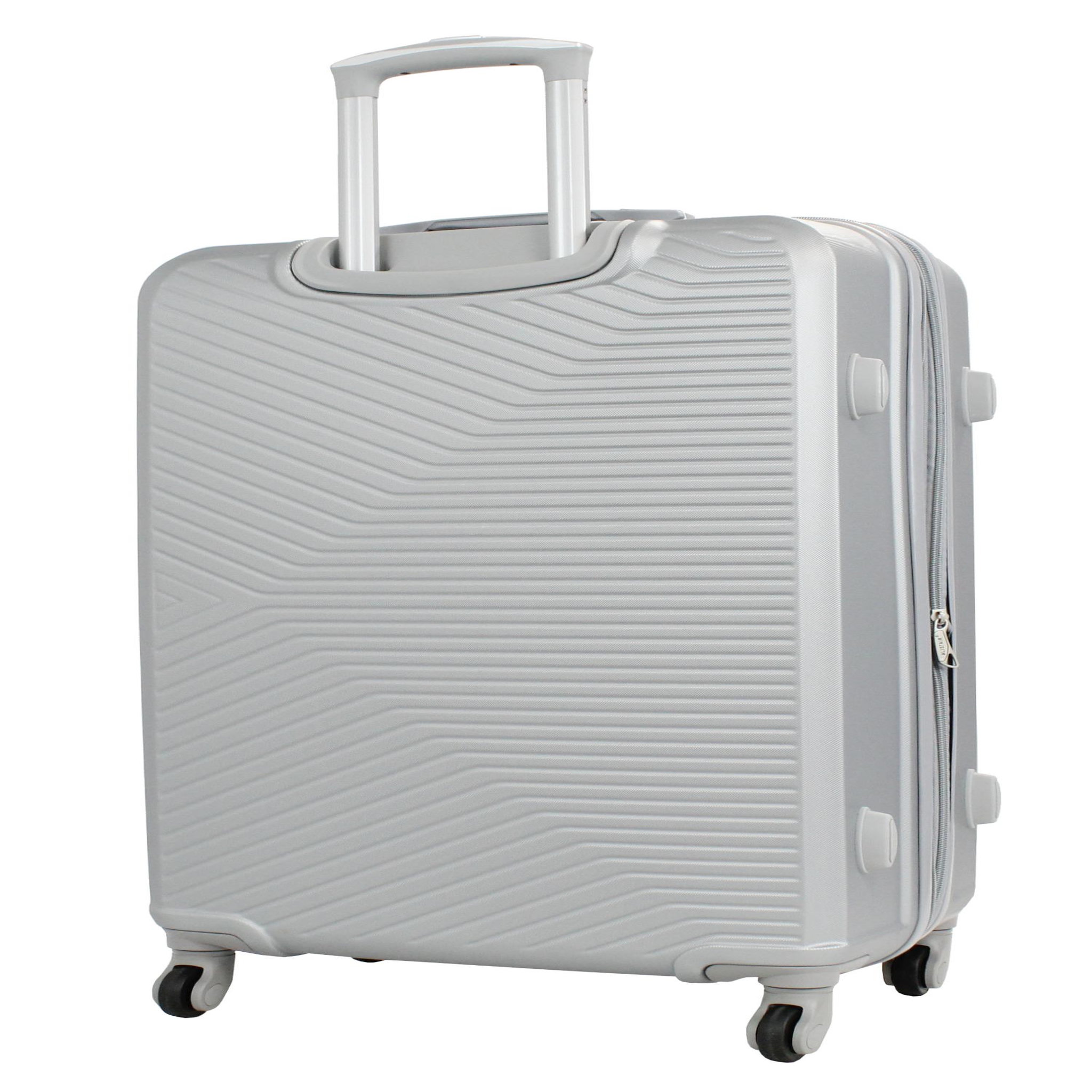 Voir la diapositive 3 : Alistair Valise grande taille Alistair - Collection Iron - 4 roues - ABS ultra résistant