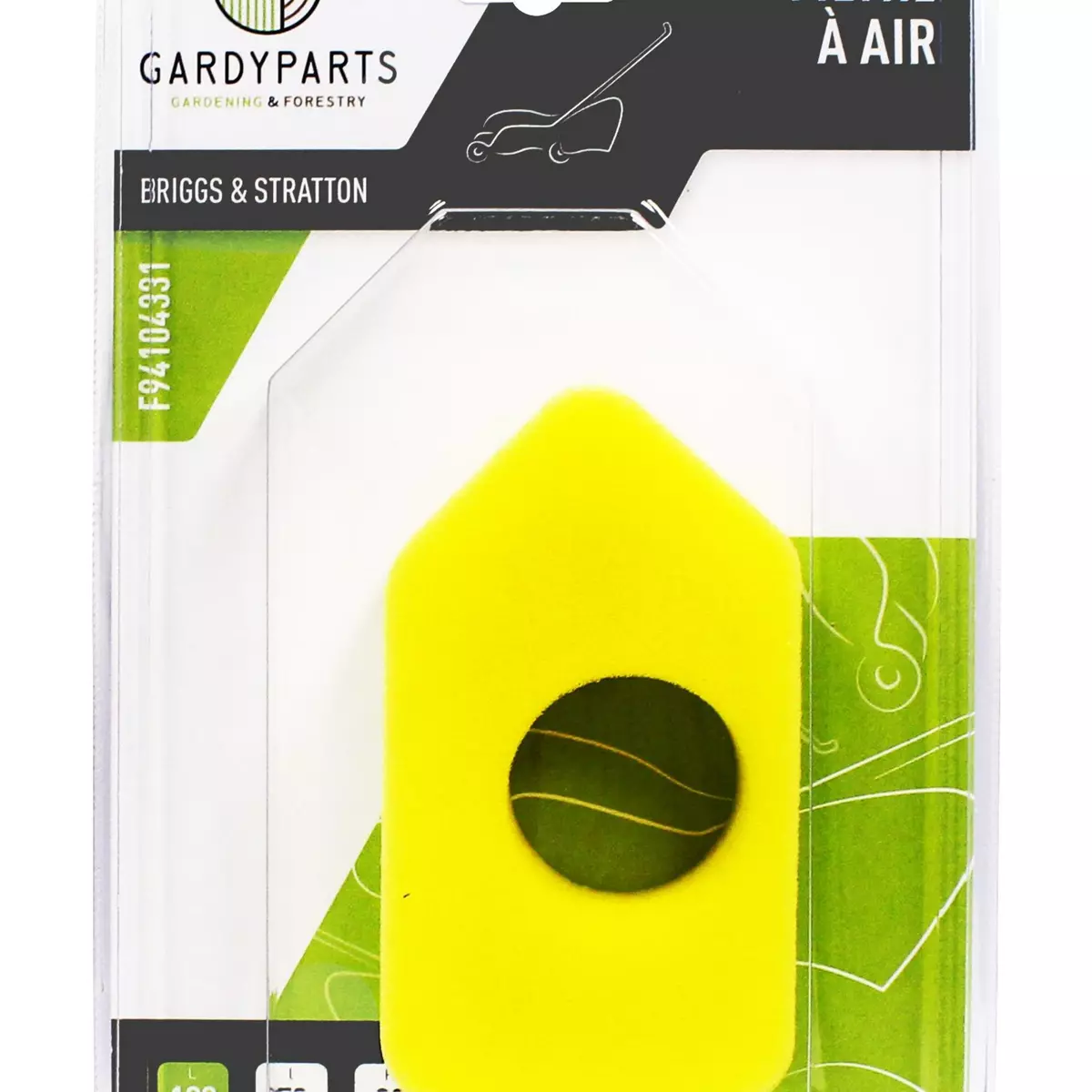 GARDY PARTS Filtre à air adaptable BRIGGS & STRATTON