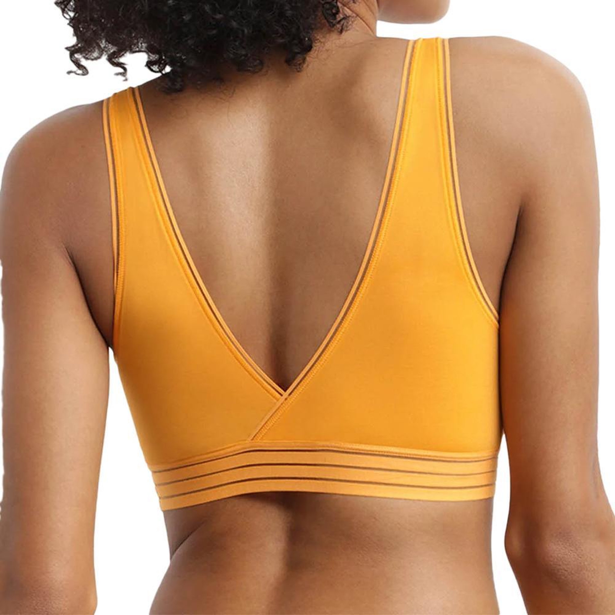 Voir la diapositive 2 : DIM Soutien-gorge Jaune Femme Dim D0ASH