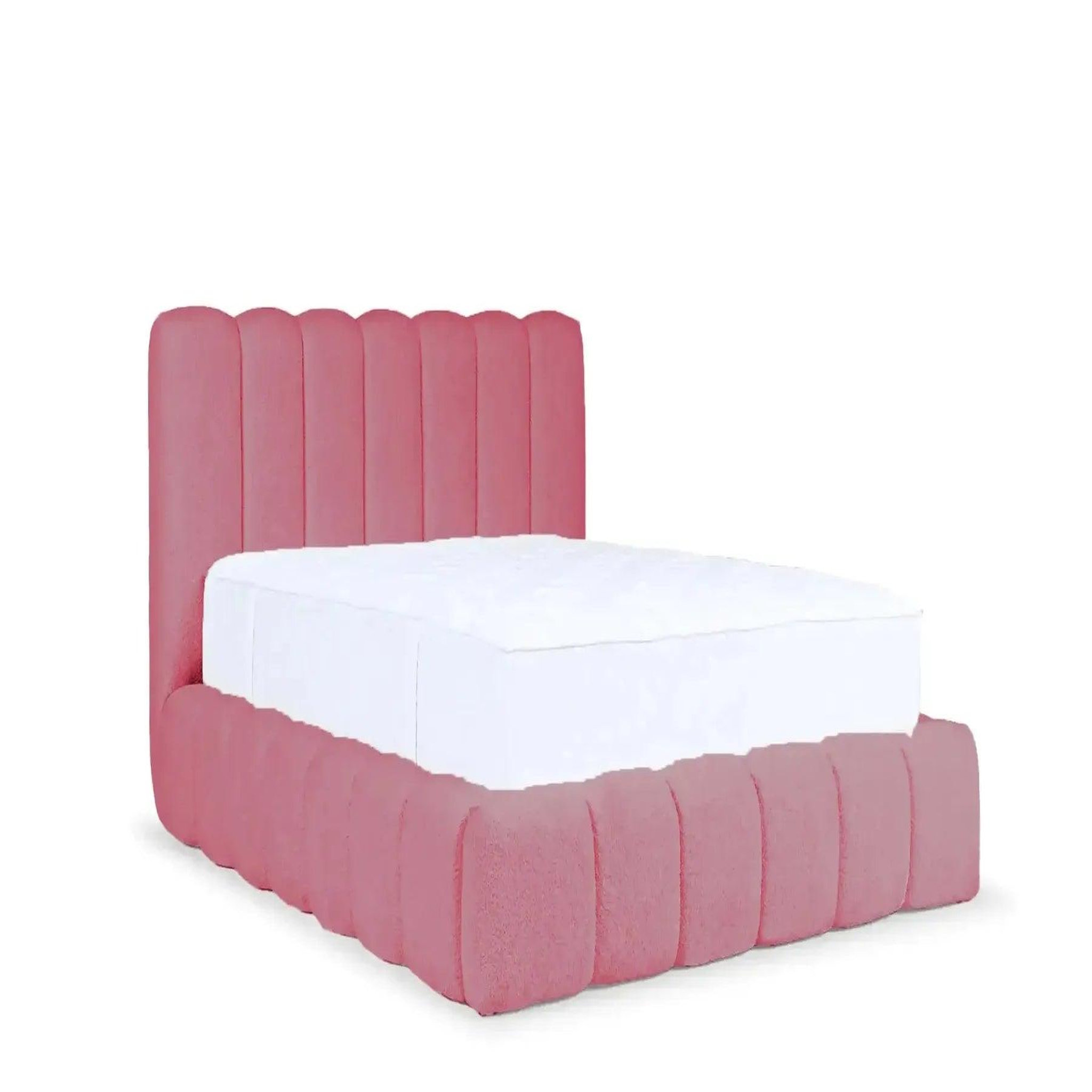Voir la diapositive 1 : CASANOVA PARIS Garance - lit coffre tissu chenille