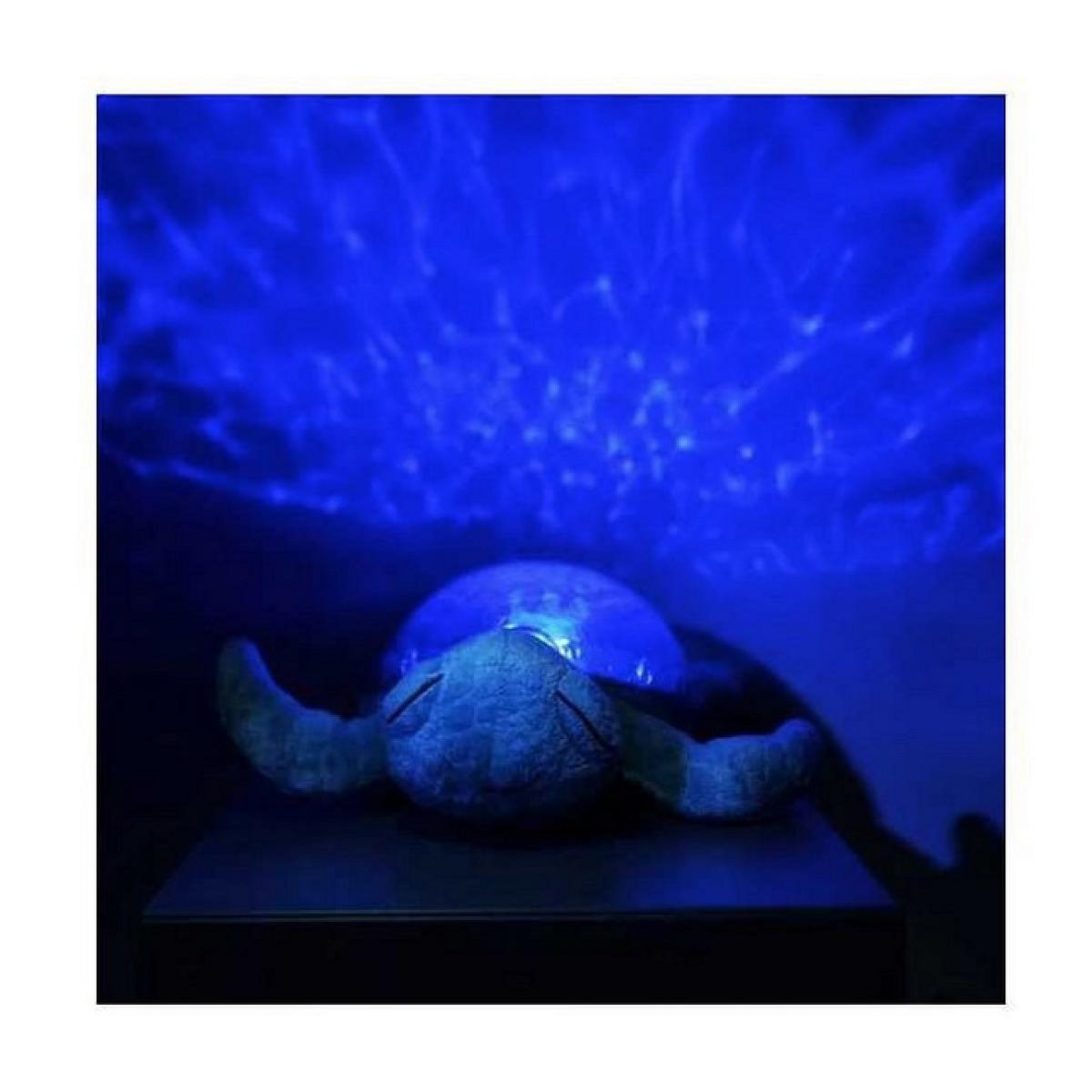 LITTLE DUTCH Veilleuse musicale Tranquil Turtle - Aqua - Rechargeable